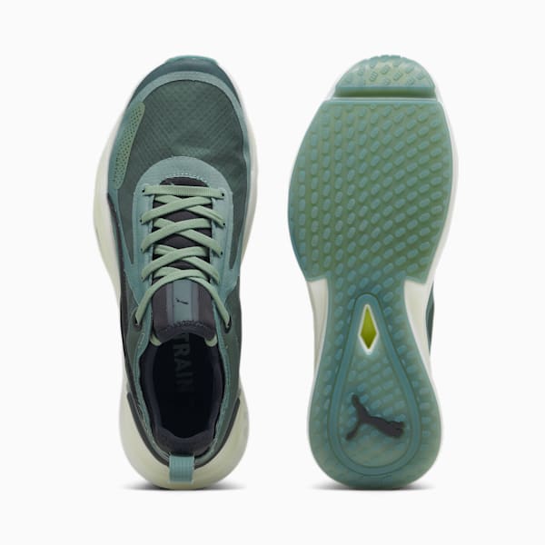 PWR NITRO™ Squared Men's Training Shoes, Eucalyptus-PUMA Black, extralarge