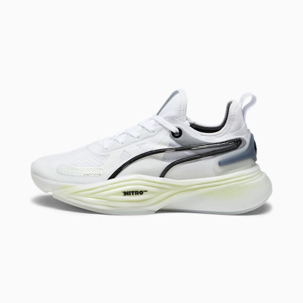 Chaussures d’entrainement PWR NITRO™ SQD Homme, PUMA White-PUMA Black, extralarge