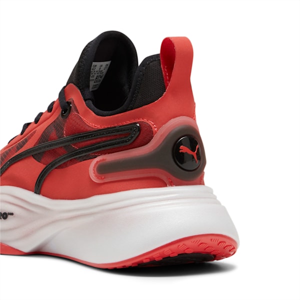 メンズ パワー ニトロ スクエアード トレーニング シューズ, Active Red-PUMA Black, extralarge-JPN