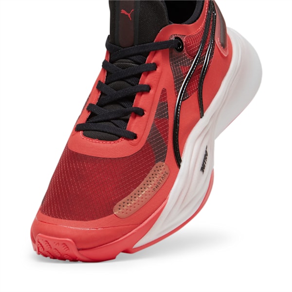 メンズ パワー ニトロ スクエアード トレーニング シューズ, Active Red-PUMA Black, extralarge-JPN