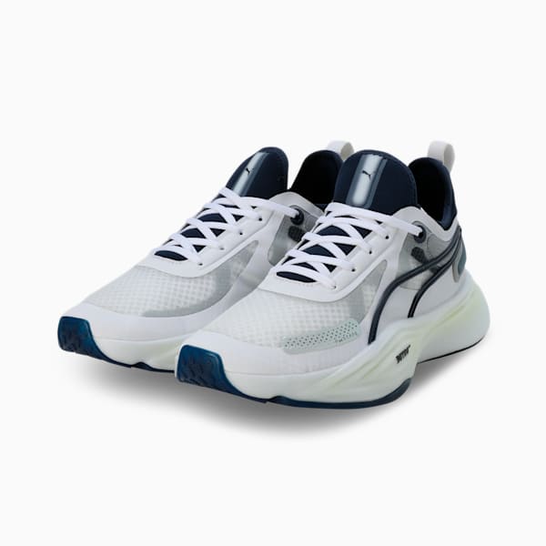 PWR NITRO™ SQD Men's Training Shoes, PUMA White-Club Navy, extralarge-IND