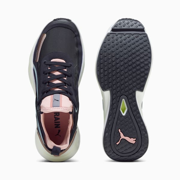 Tenis de entrenamiento PWR NITRO Squared para mujer, PUMA Black-Bold Blue-Future Pink, extralarge