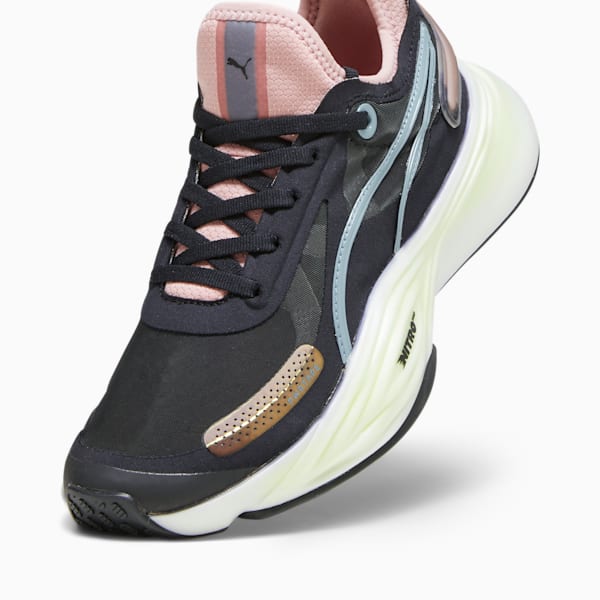 Chaussures d’entrainement PWR NITRO™ SQD Femme, PUMA Black-Bold Blue-Future Pink, extralarge