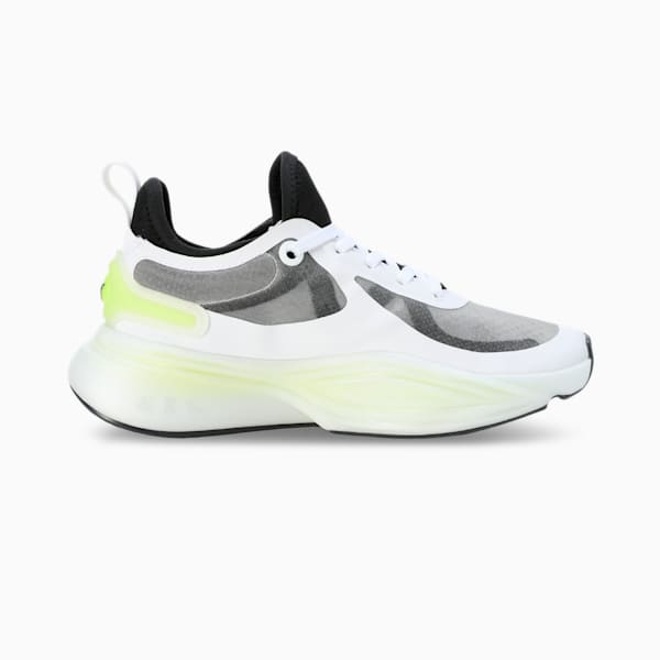 PWR NITRO™ SQD Women's Training Shoes, PUMA White-PUMA Black-Lime Pow, extralarge-IND