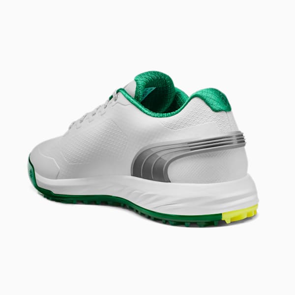 メンズ ゴルフ アルファキャット ニトロ スパイクレス シューズ, PUMA White-Archive Green-Yellow Burst, extralarge-JPN