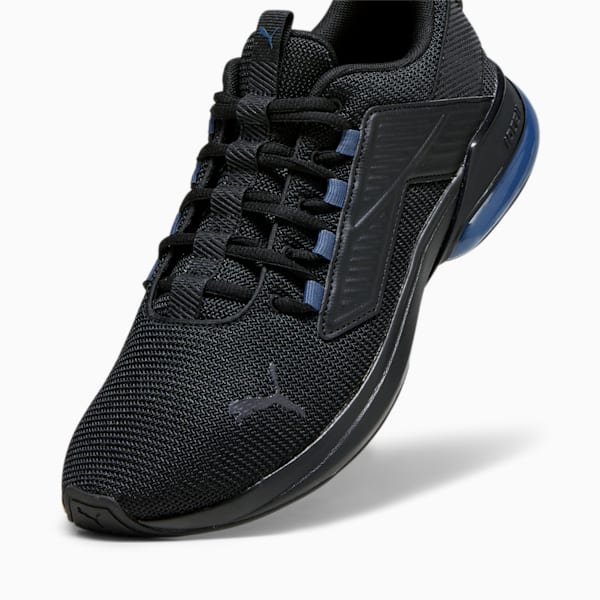 Tenis para correr Cell Rapid Hyperwave, PUMA Black-Inky Blue-Dark Coal, extralarge