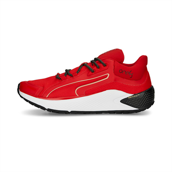 Softride Pro Coast One8 Unisex Training Shoes, For All Time Red-PUMA Gold-PUMA Black