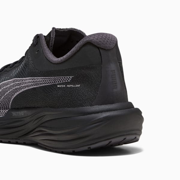 Tenis para correr Deviate NITRO™ 2 WTrepel para hombre, PUMA Black-Dark Coal, extralarge