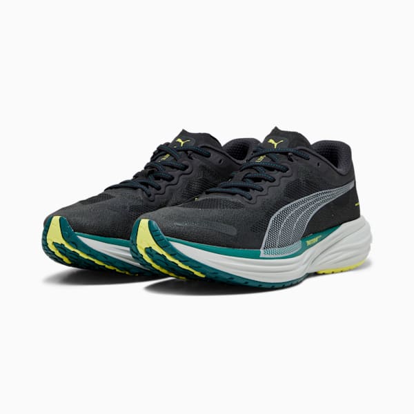 Deviate NITRO™ 2 WTRepel Men's Running Shoes, PUMA Black-Yellow Burst-Malachite, extralarge