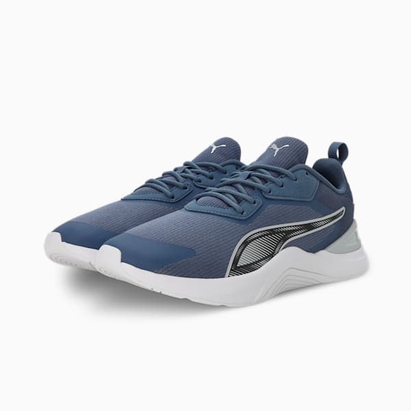 Infusion Premium Unisex Training Shoes, Inky Blue-PUMA White, extralarge-IND