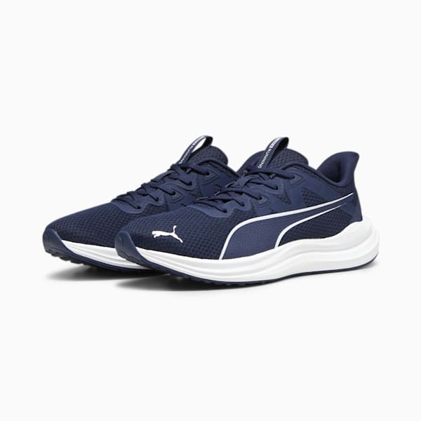 Reflect Lite Running Shoes, PUMA Navy-PUMA Silver, extralarge-IND