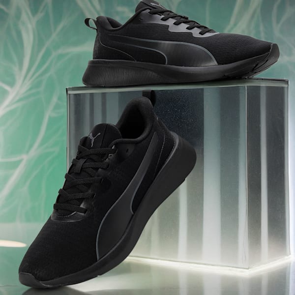 Flyer Lite Running Shoes, PUMA Black-Cool Dark Gray, extralarge-IND