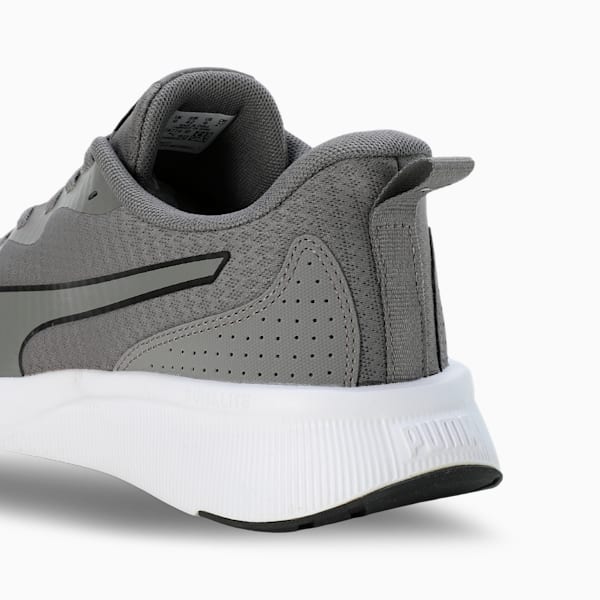 Flyer Lite Running Shoes, Cast Iron-PUMA White, extralarge-IND