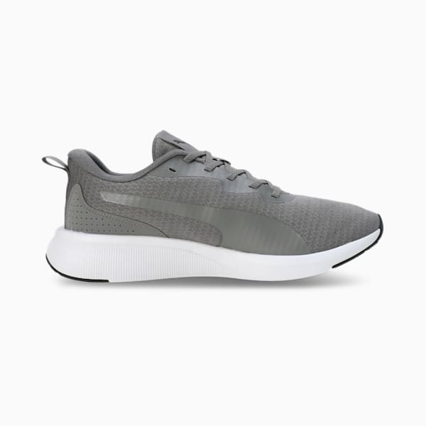 Flyer Lite Running Shoes, Cast Iron-PUMA White, extralarge-IND
