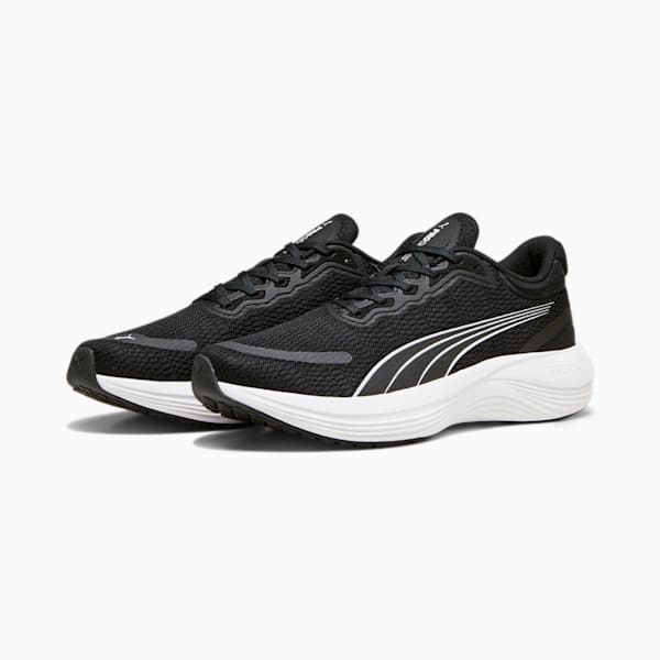 Scend Pro Unisex Running Shoes, PUMA Black-PUMA White, extralarge-IND