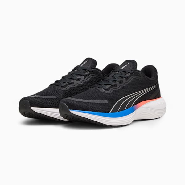 Scend Pro Running Shoes, PUMA Black-Ultra Blue, extralarge-IND