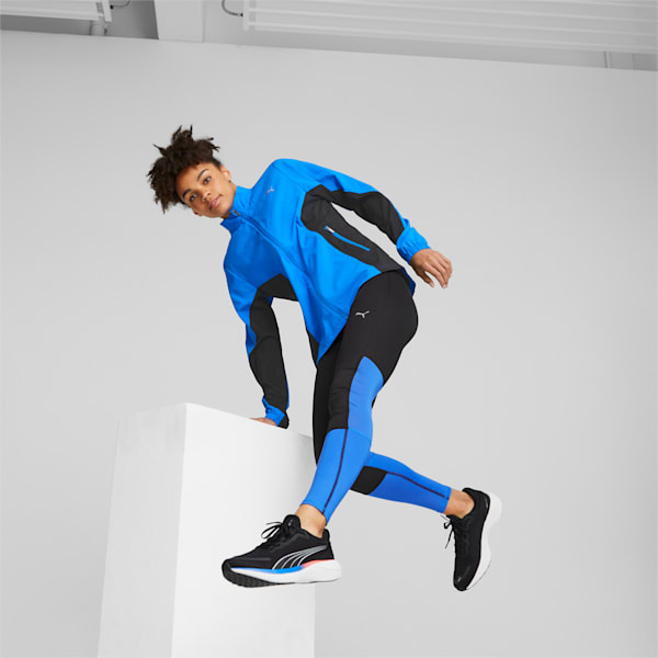 Scend Pro Running Shoes, PUMA Black-Ultra Blue, extralarge-IND
