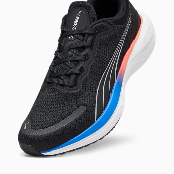 Scend Pro Running Shoes, PUMA Black-Ultra Blue, extralarge-IND