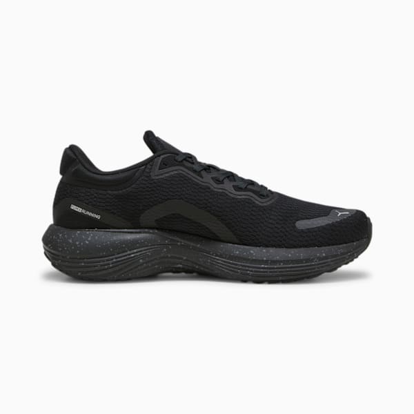 Zapatos para correr Scend Pro, PUMA Black-Cool Dark Gray-PUMA Silver, extragrande