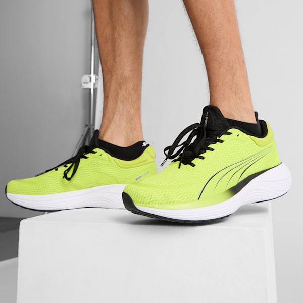 Tenis para correr Scend Pro, Lime Pow-PUMA Black, extralarge