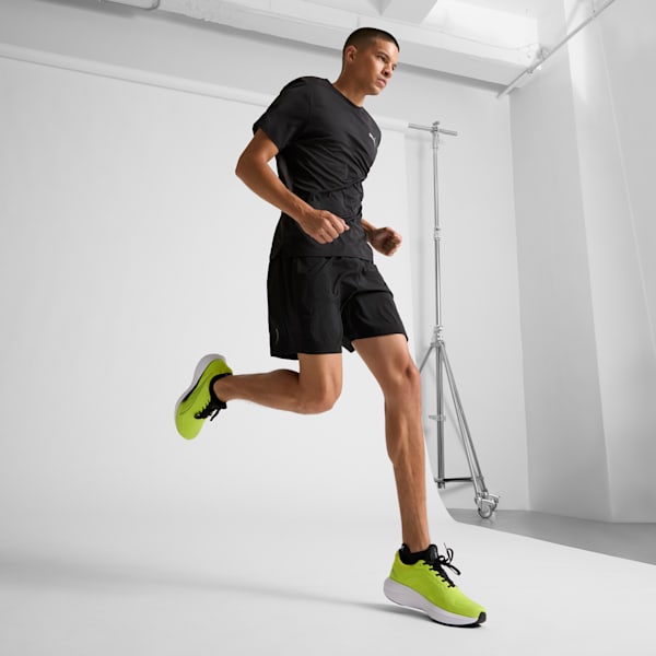 Tenis para correr Scend Pro, Lime Pow-PUMA Black, extralarge