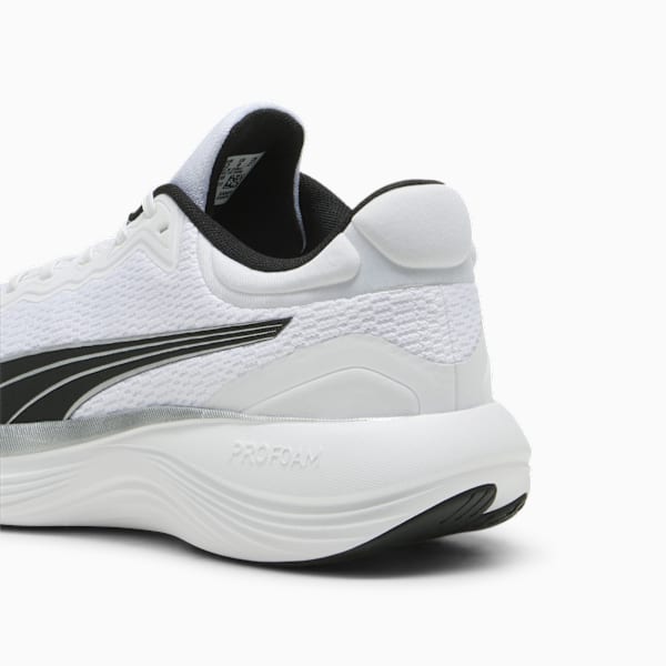 Scend Pro Running Shoes, PUMA White-PUMA Black-PUMA Silver, extralarge-GBR