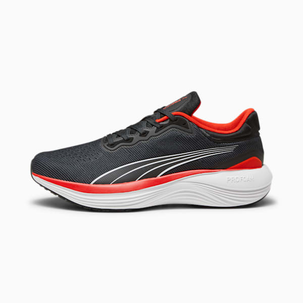 Scend Pro Engineered Unisex Running Shoes, PUMA Black-PUMA Red-PUMA White, extralarge-IND