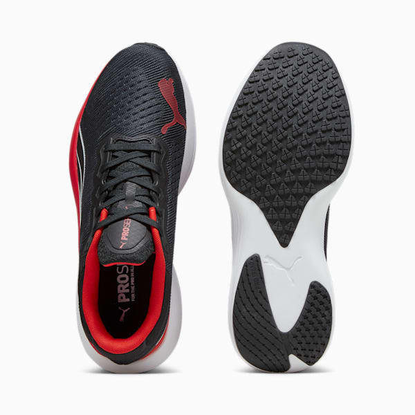 Scend Pro Engineered Unisex Running Shoes, PUMA Black-PUMA Red-PUMA White, extralarge-IND