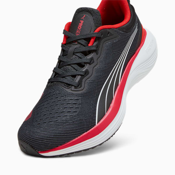 Scend Pro Engineered Unisex Running Shoes, PUMA Black-PUMA Red-PUMA White, extralarge-IND