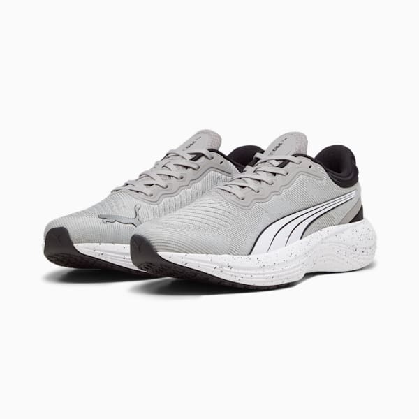 Tenis para correr Scend Pro Engineered para hombre, Concrete Gray-Ash Gray, extralarge