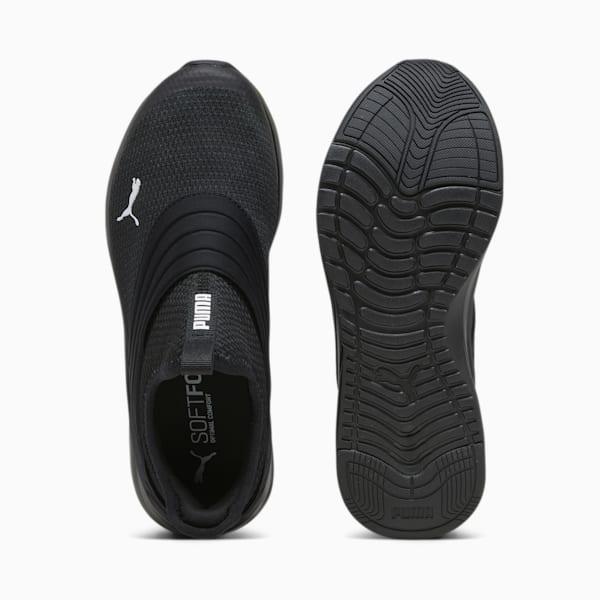 ウィメンズ ソフトライド ソフィア 2 スリッポン ランニングシューズ, PUMA Black-PUMA White, extralarge-JPN