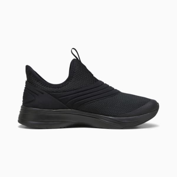 ウィメンズ ソフトライド ソフィア 2 スリッポン ランニングシューズ, PUMA Black-PUMA White, extralarge-JPN