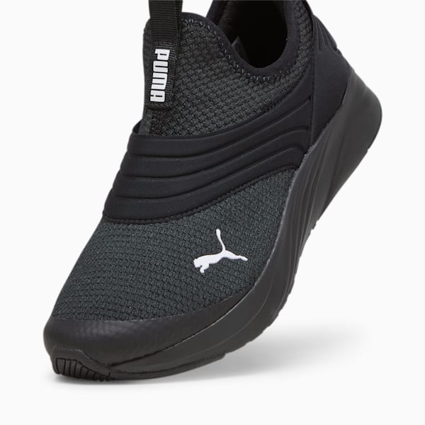 ウィメンズ ソフトライド ソフィア 2 スリッポン ランニングシューズ, PUMA Black-PUMA White, extralarge-JPN