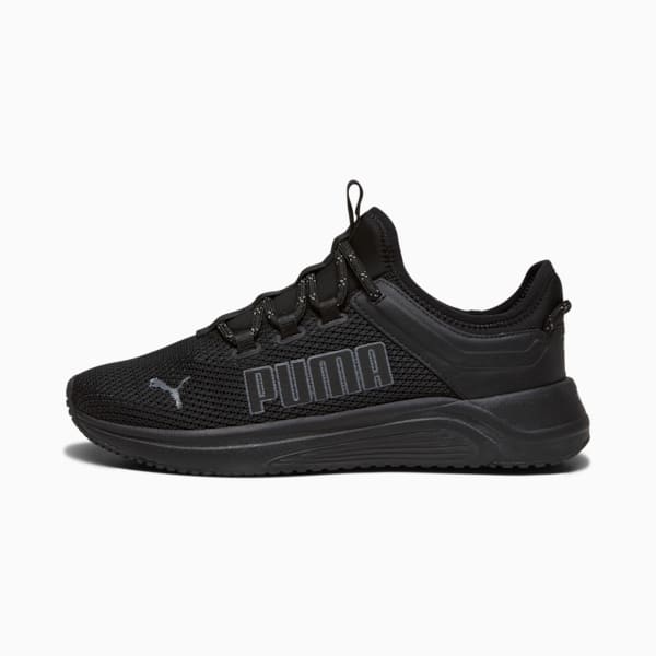 SOFTRIDE Astro Slip-on Running Shoes, PUMA Black-Cool Dark Gray, extralarge-IND
