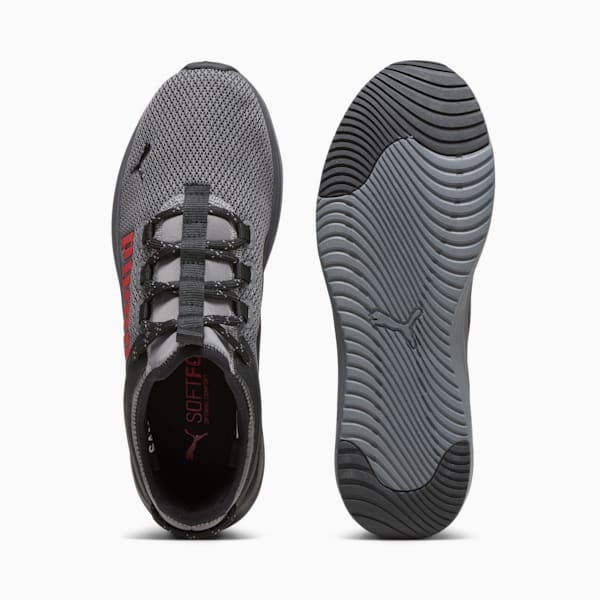 Zapatos para correr Softride Astro Slip-on, Cool Dark Gray-PUMA Black-For All Time Red, extralarge