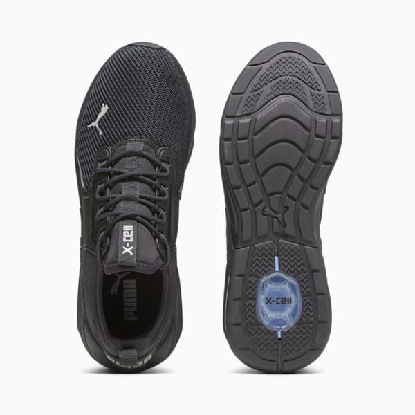X-Cell Nova Running Shoes, PUMA Black-Concrete Gray, extralarge-IND