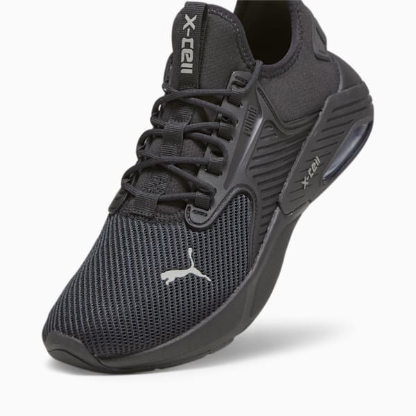 X-Cell Nova Unisex Running Shoes, PUMA Black-Concrete Gray, extralarge-IND