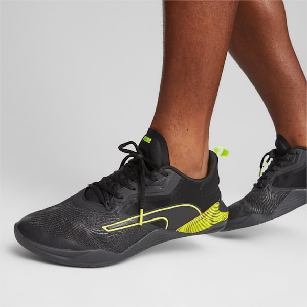 Fuse 2.0 Hyperwave Men's Training Shoes, PUMA Black-Yellow Burst, extralarge-IND
