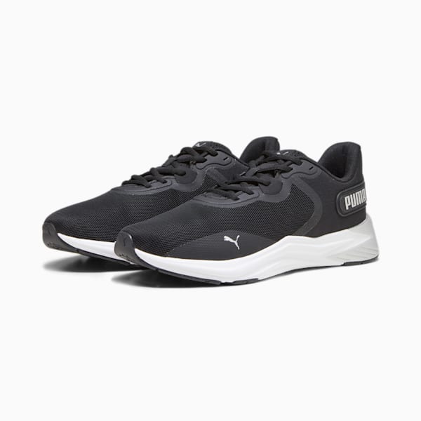 Disperse XT 3 Unisex Training Shoes, PUMA Black-PUMA White-PUMA Silver, extralarge-IND