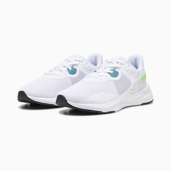 Disperse XT 3 Women's Training Shoes, PUMA White-PUMA Black, extralarge-IND