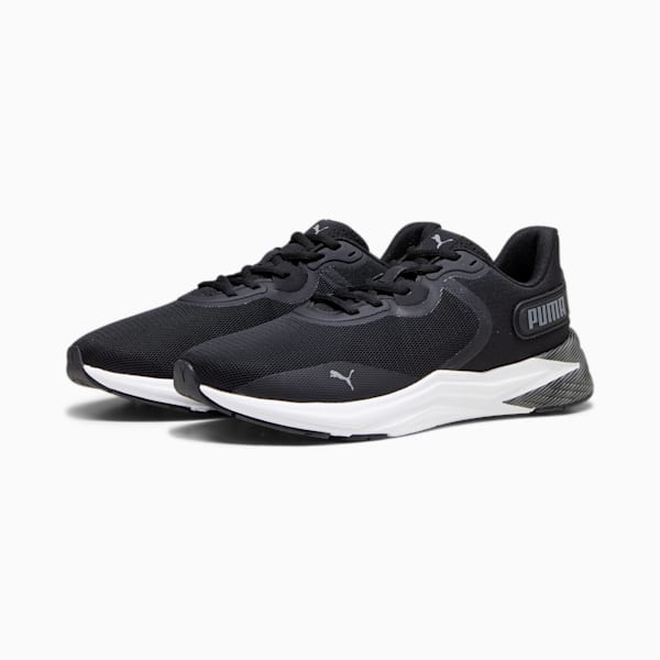 Disperse XT 3 Training Shoes, PUMA Black-PUMA White-Cool Dark Gray, extralarge-IND