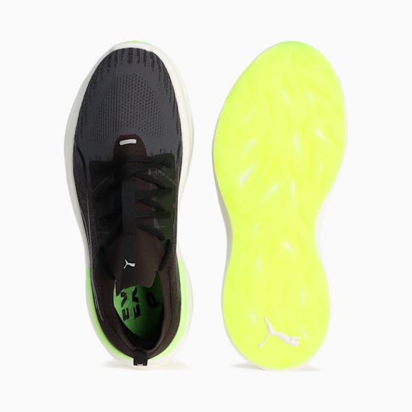 メンズ ゴルフ エレクトロキャット ニトロ スパイクレスシューズ, PUMA Black-Strong Gray-Fast Yellow, extralarge-JPN