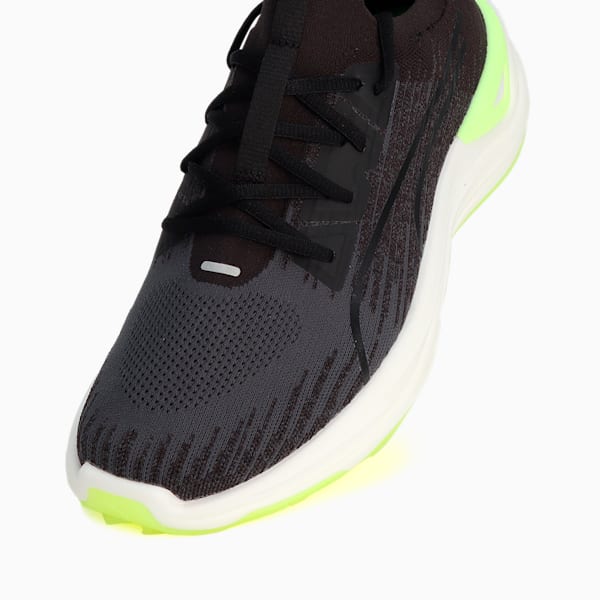メンズ ゴルフ エレクトロキャット ニトロ スパイクレスシューズ, PUMA Black-Strong Gray-Fast Yellow, extralarge-JPN
