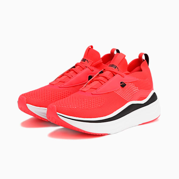 Tenis para correr para mujer Softride Stakd, Fire Orchid-PUMA Black, extralarge