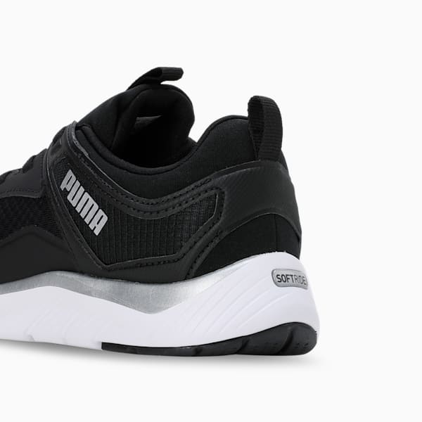 SOFTRIDE Remi Women's Running Shoes, PUMA Black-PUMA Silver-PUMA White, extralarge-IND