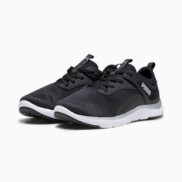 SOFTRIDE Remi Women's Running Shoes, PUMA Black-PUMA Silver-PUMA White, extralarge-IND