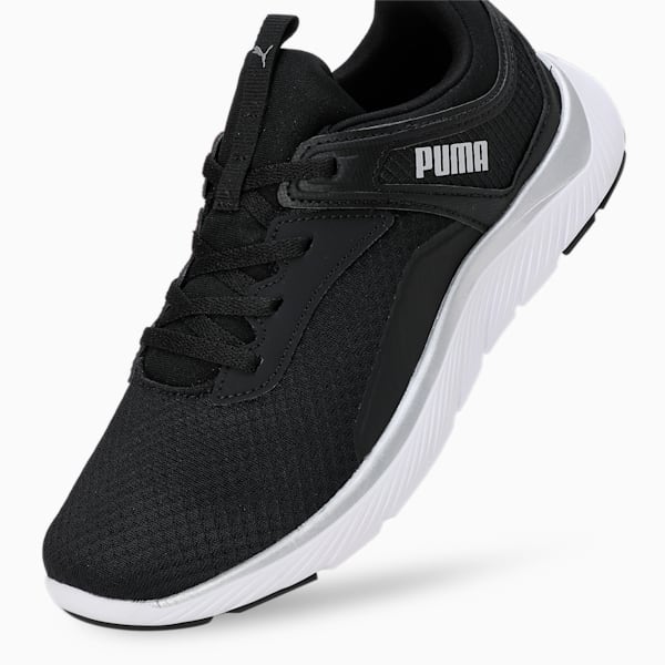 SOFTRIDE Remi Women's Running Shoes, PUMA Black-PUMA Silver-PUMA White, extralarge-IND
