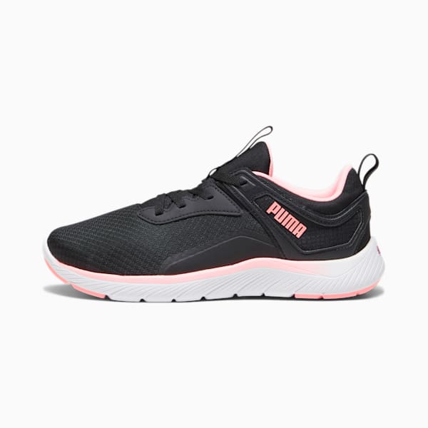 SOFTRIDE Remi Women's Running Shoes, PUMA Black-Koral Ice-PUMA White, extralarge-IND