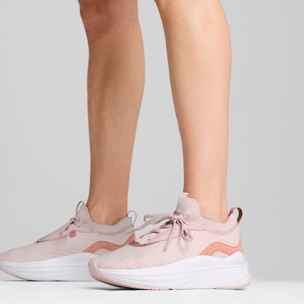 SOFTRIDE Stakd Premium Women's Running Shoes, Mauve Mist-Deeva Peach-Rose Gold, extralarge-IND