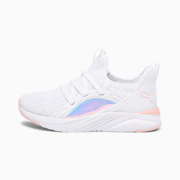 Tenis Softride Sophia 2 Crystal Little Kids', PUMA White-Peach Smoothie-PUMA Black, extralarge